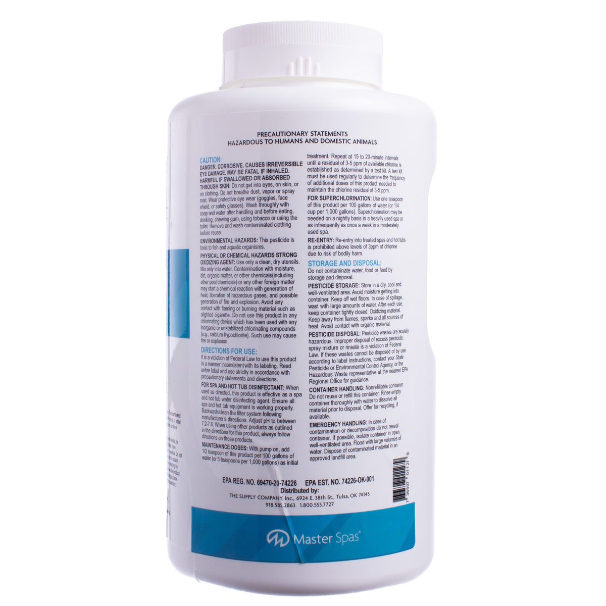 Master Clear® Chlorine Granules - 5 lb